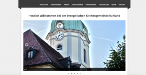 Homepage der Kirchgemeinde Ruhland